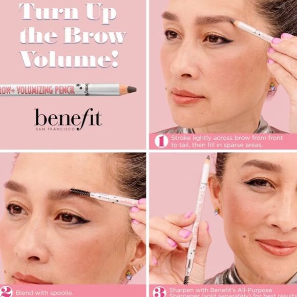 Benefit Cosmetics Gimme Brow + Volumizing Fiber Eyebrow Pencil - Picture 8 of 10